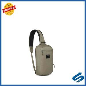 Polyester Crossbody Sling Bag with Padded Strap and Device Pocket